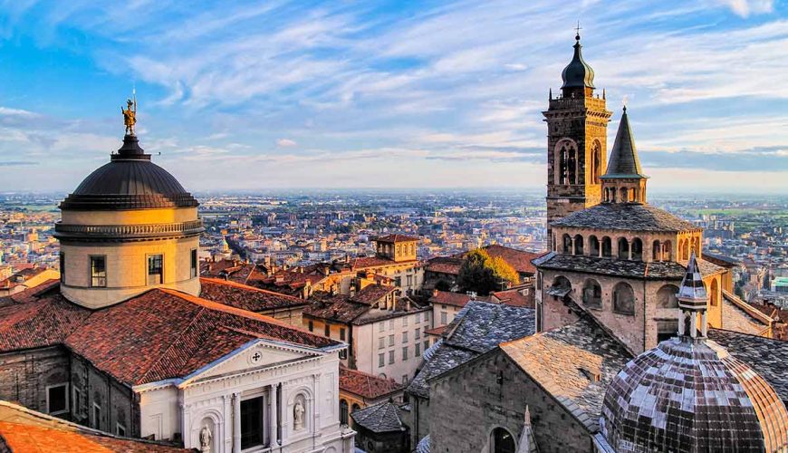 città di bergamo con tour enogastronomici